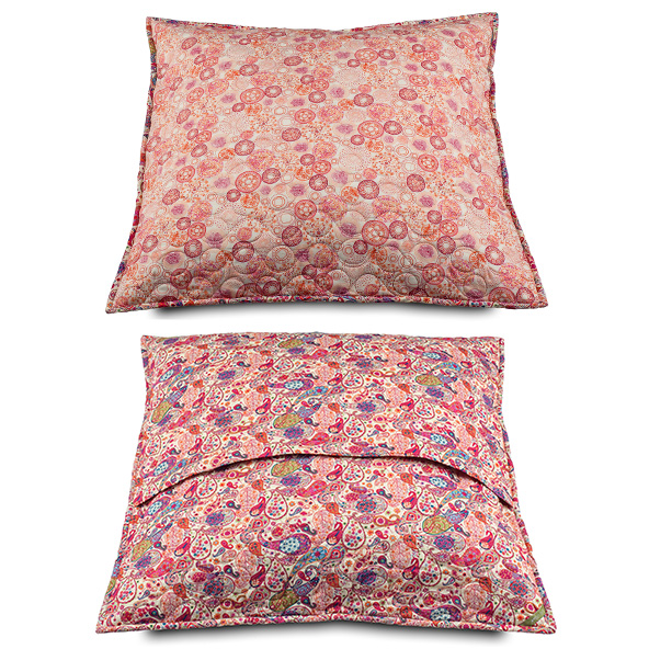 2 CUSHION COVERS  LibertyFabrics London MOON 81 60cmX60cm